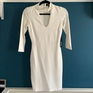 Lulus white bodycon dress